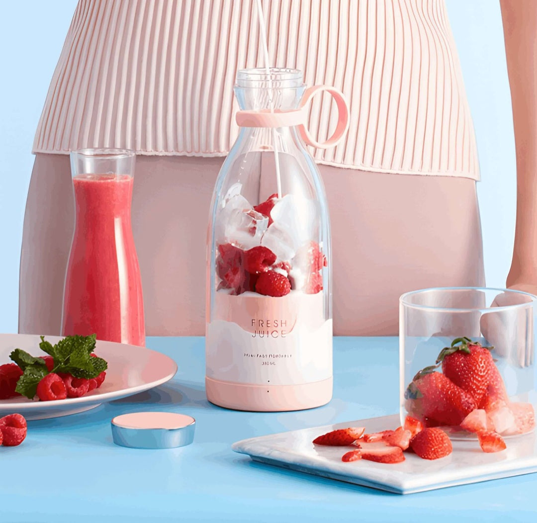 VinyWave FreshJuice różowy owoce